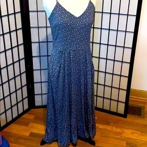 Blue Daffodil Dress with pockets